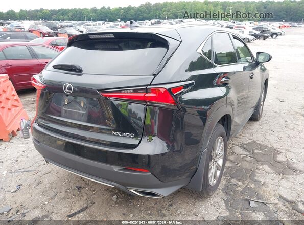 JTJDARDZ0M2249935 2021 LEXUS NX 300 Black უკანა მარჯვენა