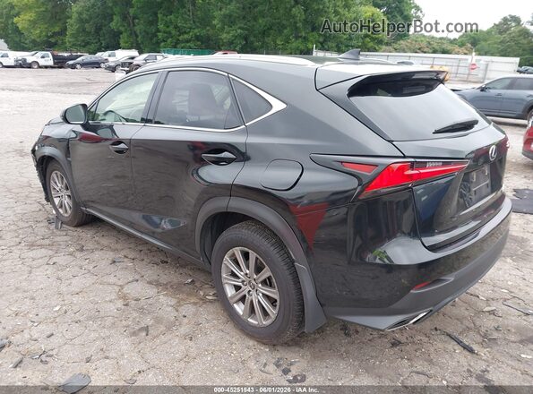 JTJDARDZ0M2249935 2021 LEXUS NX 300 Black უკანა მარცხენა