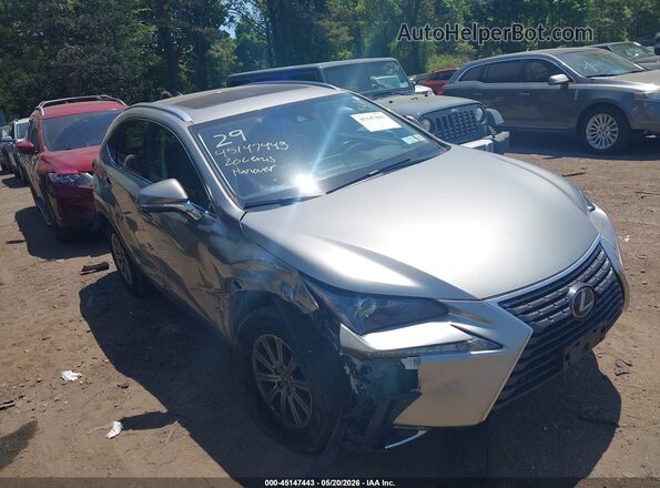 JTJDARDZ2L5012702 2020 LEXUS NX Gray Widok wnętrza z tyłu