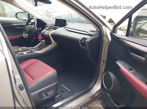JTJDARDZ2M2258619 2021 LEXUS NX 300 Gray Вид салону спереду