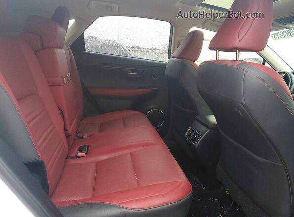 JTJDARDZ8M5027884 2021 LEXUS NX White Widok wnętrza z tyłu