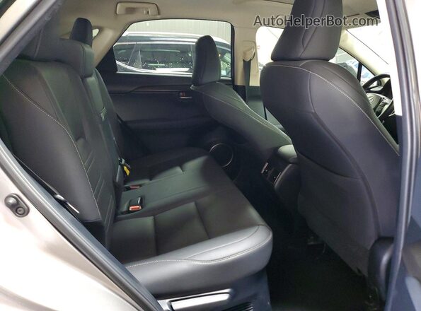 JTJDARDZXM2248212 2021 LEXUS NX Silver Вид задніх сидінь