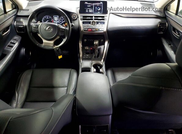JTJDARDZXM2248212 2021 LEXUS NX Silver Вид панелі приладів