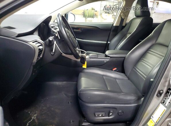 JTJDARDZXM2248212 2021 LEXUS NX Silver Вид салону спереду