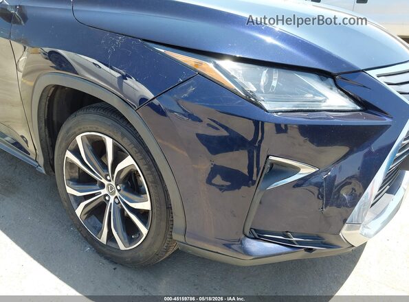 JTJDGKCA2J2004597 2018 LEXUS RX 450HL Dark Blue Vista frontal