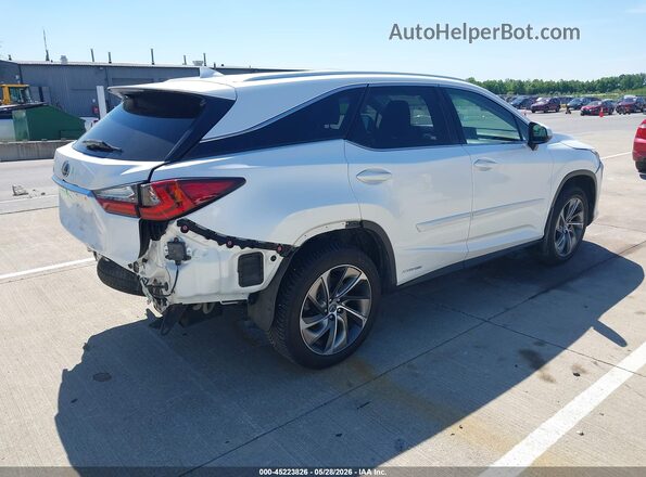 JTJDGKCA8J2000926 2018 LEXUS RX 450HL Белый Задняя правая четверть