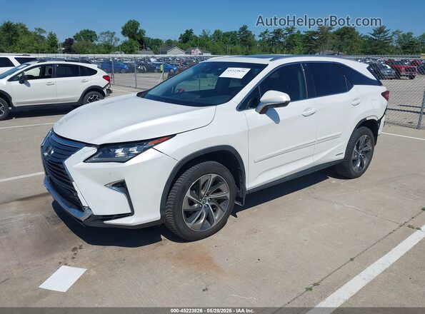 JTJDGKCA8J2000926 2018 LEXUS RX 450HL Белый Передняя левая четверть