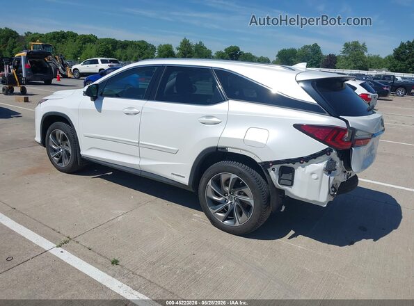 JTJDGKCA8J2000926 2018 LEXUS RX 450HL Белый Задняя левая четверть