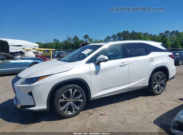 JTJDGKCAXJ2000653 2018 LEXUS RX 450HL White 