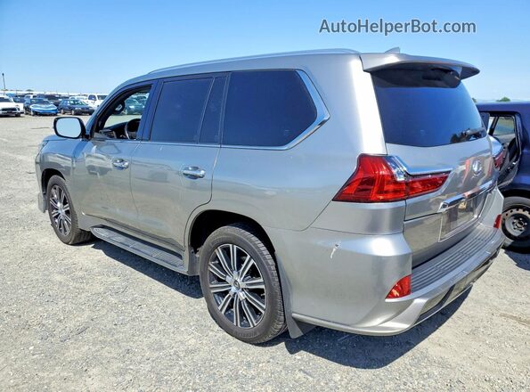 JTJDY7AX0L4320444 2020 LEXUS LX Gray Հետևի ձախ