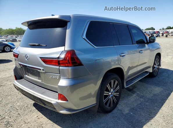 JTJDY7AX0L4320444 2020 LEXUS LX Gray Հետևի աջ