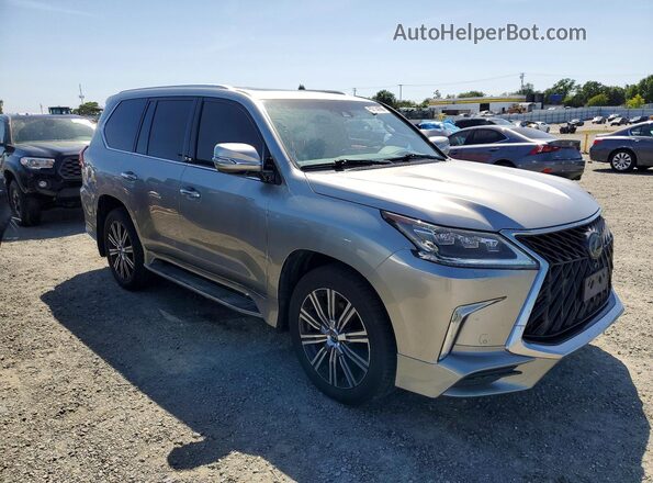 JTJDY7AX0L4320444 2020 LEXUS LX Gray Առջևի աջ