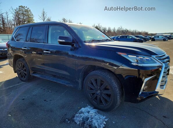 JTJDY7AX2L4320770 2020 LEXUS LX Black Delantero derecho