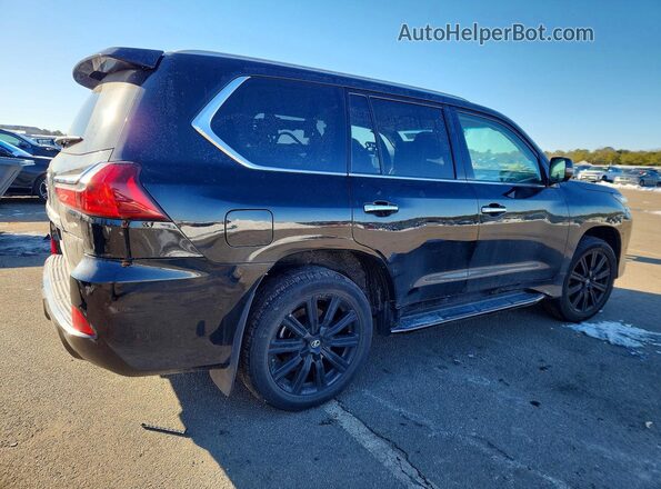 JTJDY7AX2L4320770 2020 LEXUS LX Black Trasero derecho