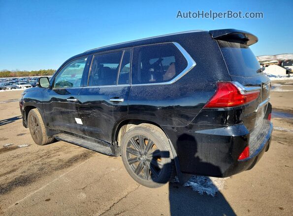 JTJDY7AX2L4320770 2020 LEXUS LX Black Trasero izquierdo