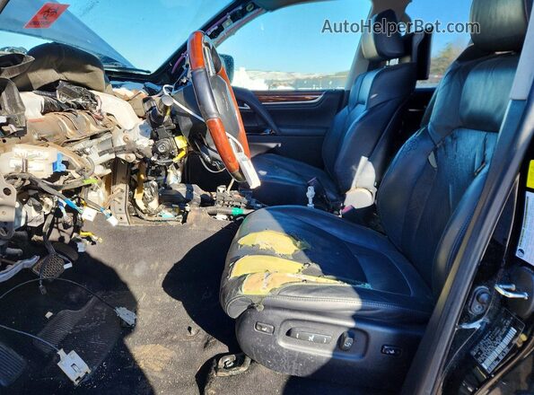 JTJDY7AX2L4320770 2020 LEXUS LX Black Vista interior delantera