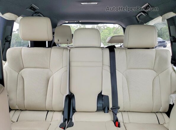 JTJDY7AX6L4326376 2020 LEXUS LX White Vista de los asientos traseros