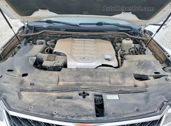 JTJDY7AX6L4326376 2020 LEXUS LX White Vista del compartimento del motor