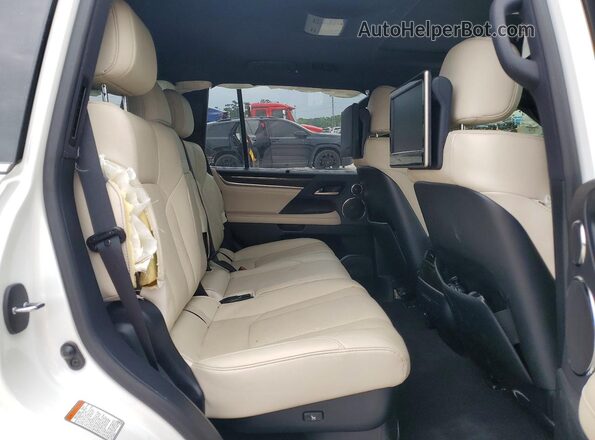JTJDY7AX6L4326376 2020 LEXUS LX White Vista interior trasera