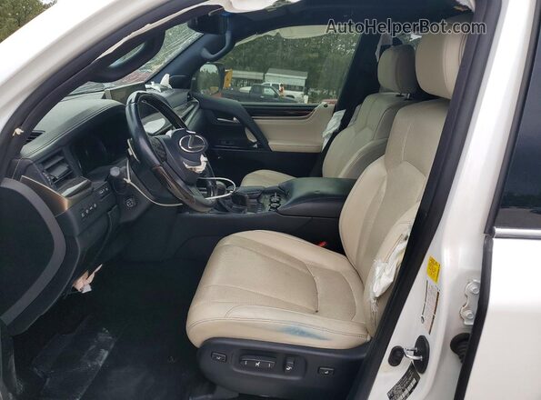 JTJDY7AX6L4326376 2020 LEXUS LX White Vista interior delantera
