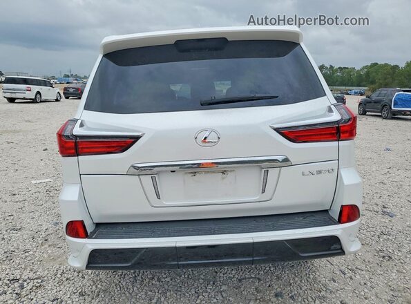 JTJDY7AX6L4326376 2020 LEXUS LX White Vista trasera