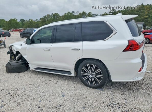 JTJDY7AX6L4326376 2020 LEXUS LX White Trasero izquierdo