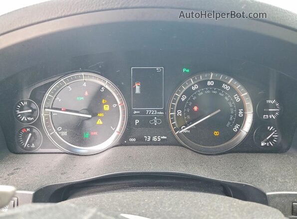 JTJDY7AX6L4326376 2020 LEXUS LX White Vista del cuadro de instrumentos