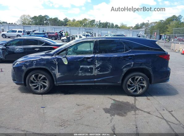 JTJDZKCA1K2015117 2019 LEXUS RX 350L Dark Blue Widok wnętrza 360 stopni
