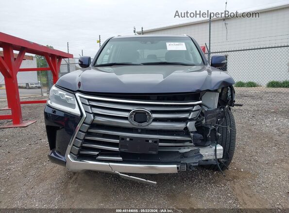 JTJFY7AX3M4335336 2021 LEXUS LX 570 Dark Blue Սարքավորումների վահանակի տեսք
