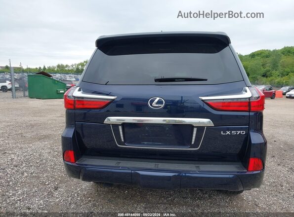 JTJFY7AX3M4335336 2021 LEXUS LX 570 Dark Blue 