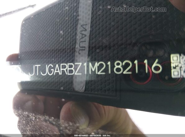 JTJGARBZ1M2182116 2021 LEXUS NX 300 Silver 