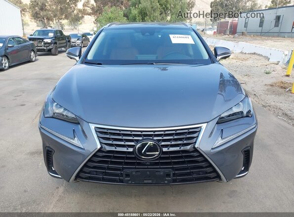 JTJGARBZ2M2186546 2021 LEXUS NX 300 Gray ხელსაწყოთა პანელის ხედი