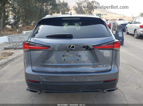 JTJGARBZ2M2186546 2021 LEXUS NX 300 Gray 
