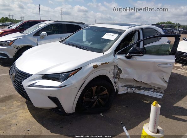 JTJGARBZ8L2168115 2020 LEXUS NX 300 White Vista tres cuartos delantera izquierda