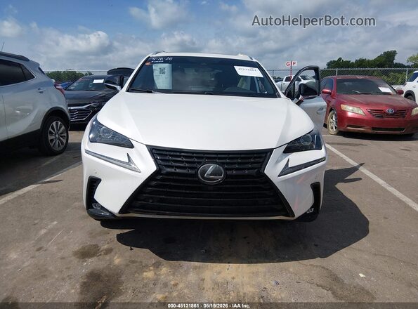 JTJGARBZ8L2168115 2020 LEXUS NX 300 White Vista del cuadro de instrumentos