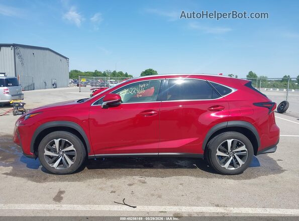 JTJGARDZ8M5029082 2021 LEXUS NX 300 Red Vista interior de 360 grados