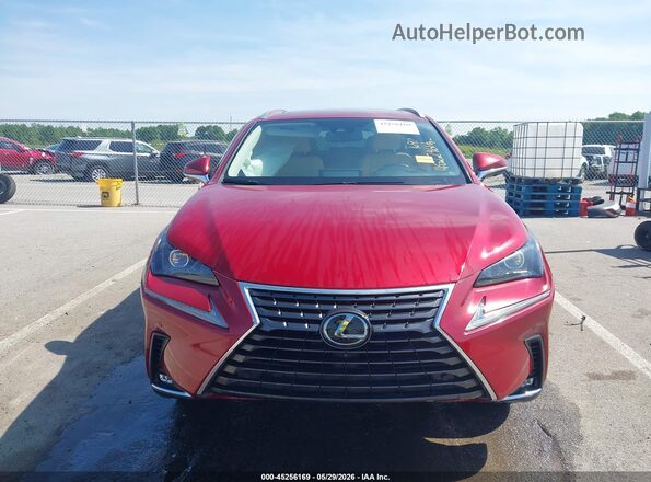 JTJGARDZ8M5029082 2021 LEXUS NX 300 Red Vista del cuadro de instrumentos