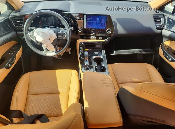 JTJGDCAZ2N5000719 2022 LEXUS NX White Вид панелі приладів