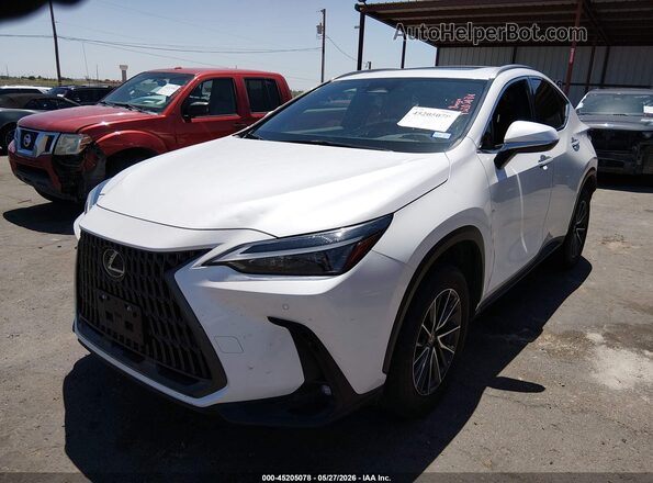 JTJGDCAZ5R5017522 2024 LEXUS NX 250 White Առջևի ձախ երեք քառորդ տեսարան