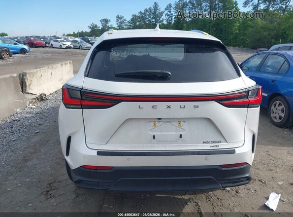 JTJGGCEZ0R2014353 2024 LEXUS NX 350 White 