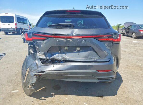 JTJGGCEZ3N5001802 2022 LEXUS NX Gray უკანა ხედი