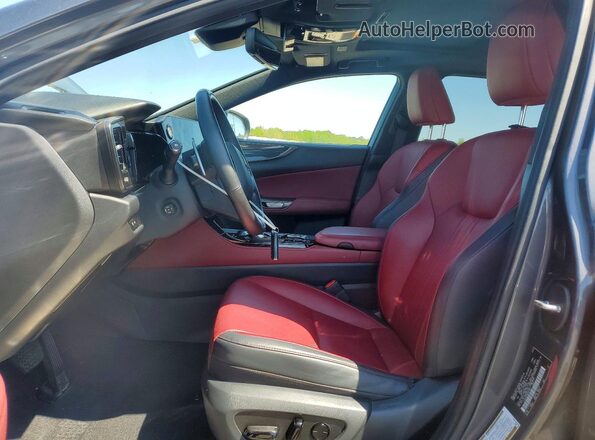 JTJGGCEZ3N5001802 2022 LEXUS NX Gray წინა სალონის ხედი