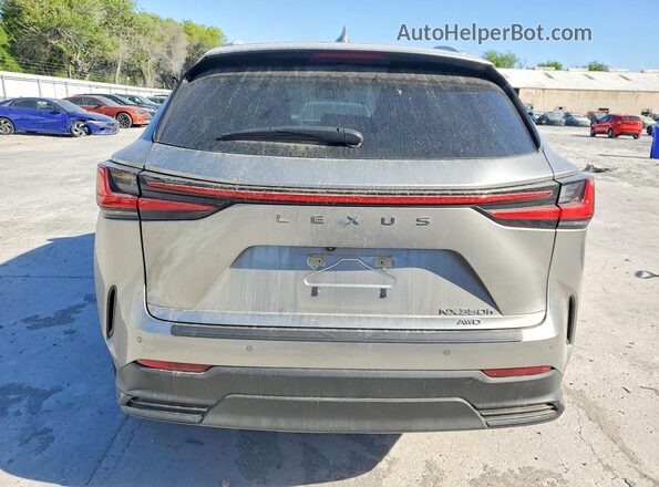 JTJGKCEZ1R5020160 2024 LEXUS NX Silver Հետևի տեսք