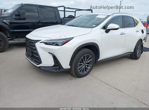 JTJGKCEZ7R5022012 2024 LEXUS NX 350H White Vista tres cuartos delantera izquierda