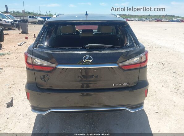 JTJGZKCA1K2012456 2019 LEXUS RX 350L Black 