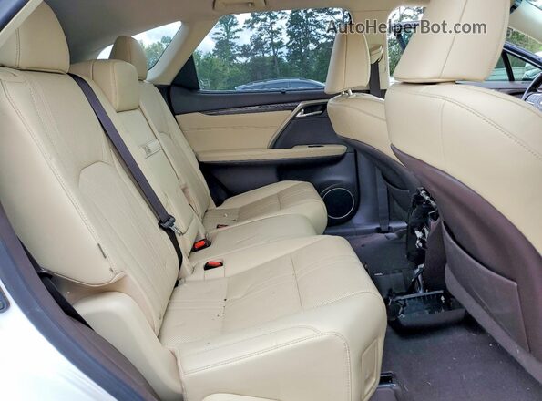 JTJGZKCA5K2012136 2019 LEXUS RX White Vista de los asientos traseros