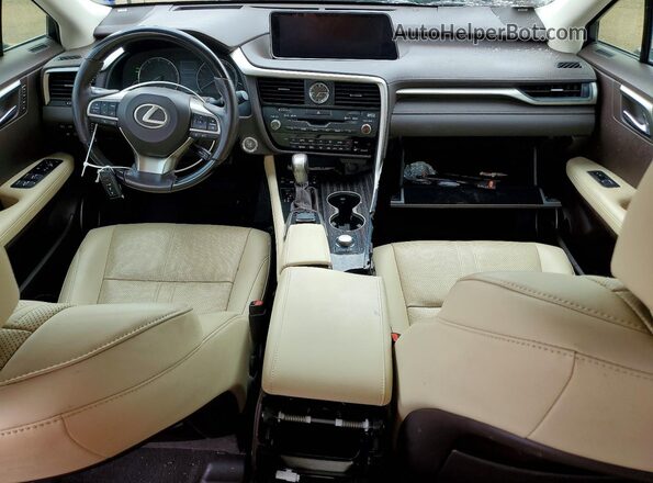 JTJGZKCA5K2012136 2019 LEXUS RX White Vista del salpicadero