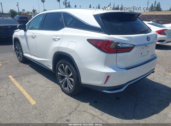 JTJHGKFA3M2015643 2021 LEXUS RX 450HL Белый Задняя левая четверть