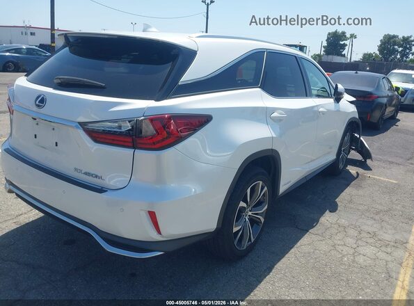 JTJHGKFA3M2015643 2021 LEXUS RX 450HL Белый Задняя правая четверть