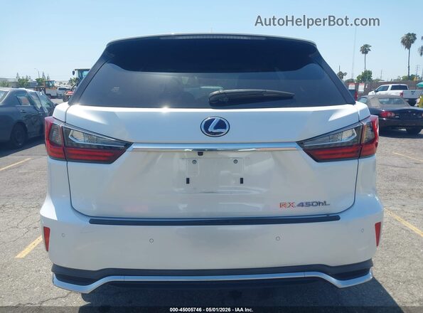 JTJHGKFA3M2015643 2021 LEXUS RX 450HL Белый 